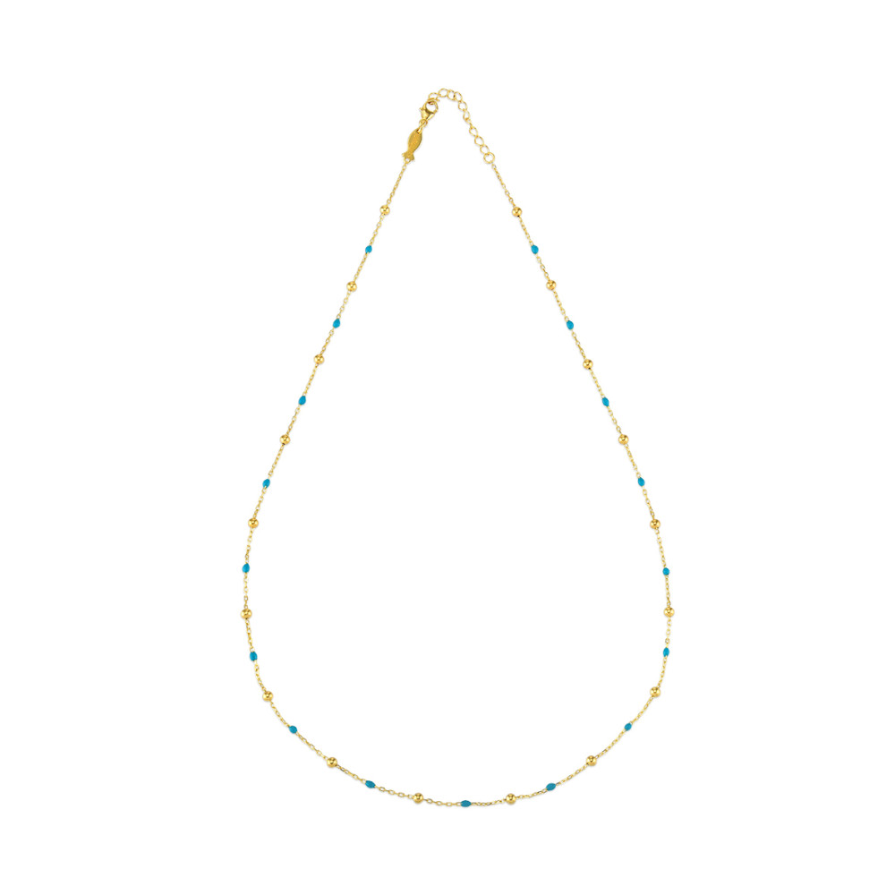 Dots, Sterling Silver Chain.