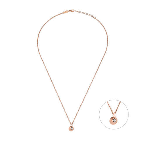 Glam Spangle, Sterling Silver Necklace.