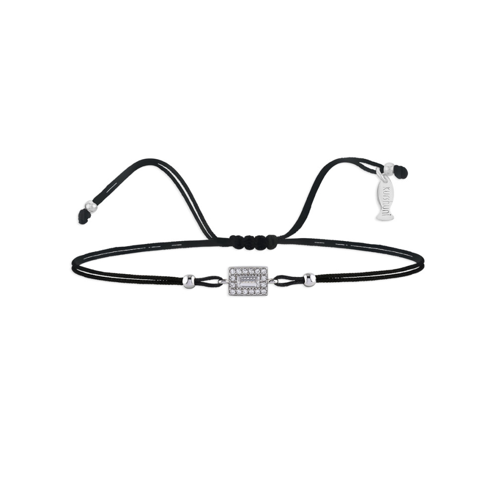 Brigitte, Sterling Silver Bracelet (String).