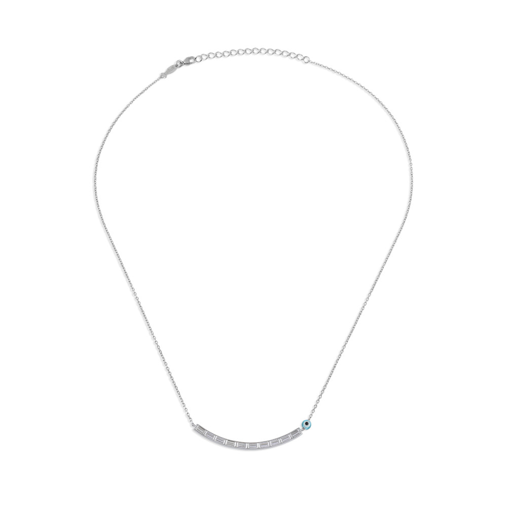 Arc, Sterling Silver Necklace.