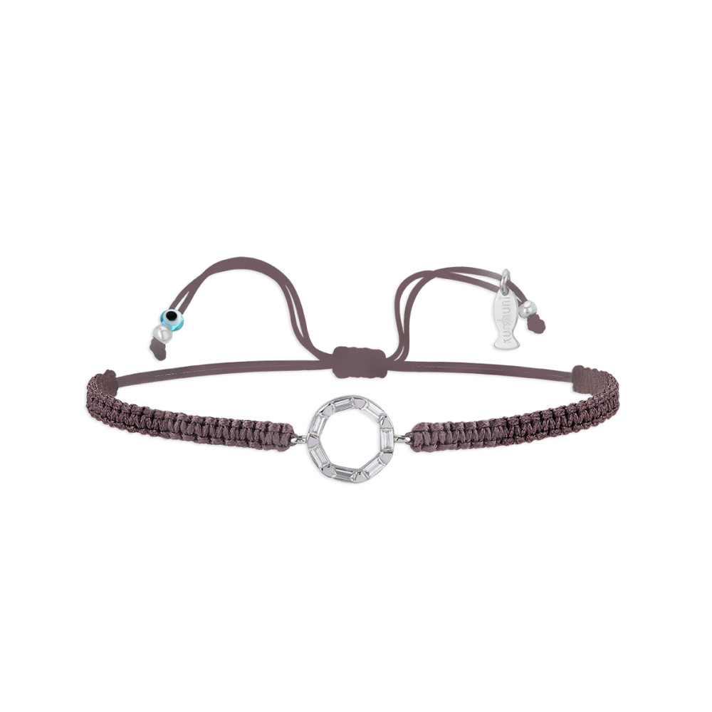 Loop, Sterling Silver Bracelet (String).