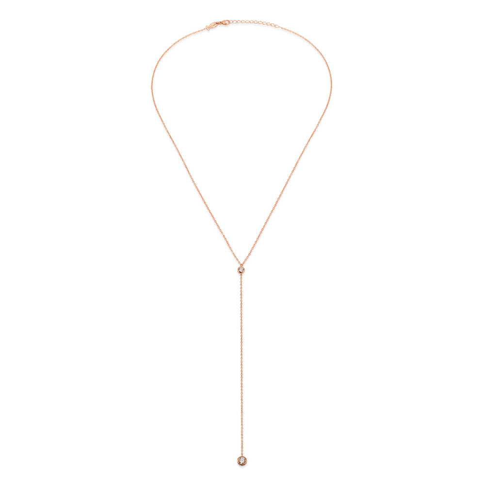 Glint Y, Sterling Silver Necklace.