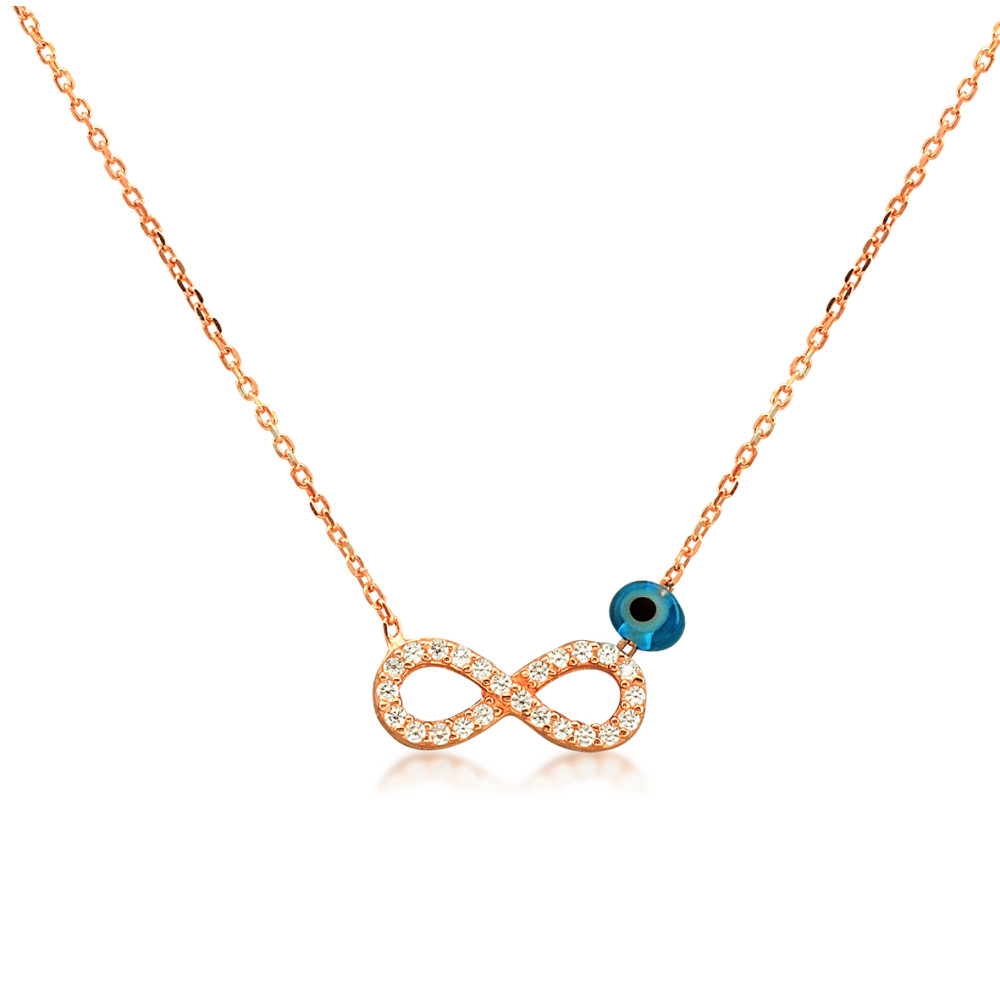 Infinity, Sterling Silver Necklace.