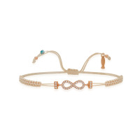 Infinity, Sterling Silver Bracelet (String).