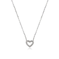 Cuore, Sterling Silver Necklace.