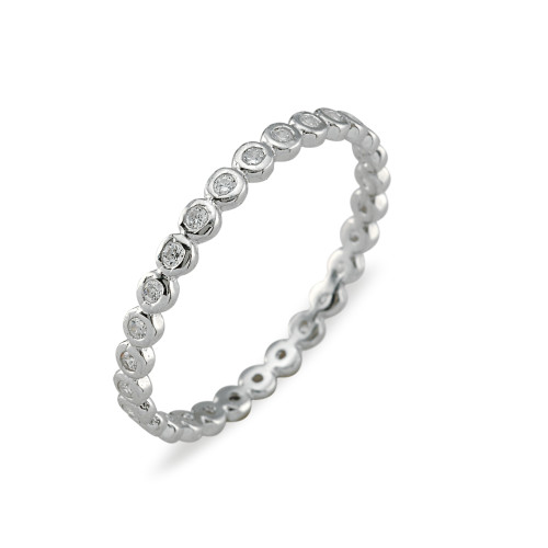 GlintEternity, Sterling Silver Ring.