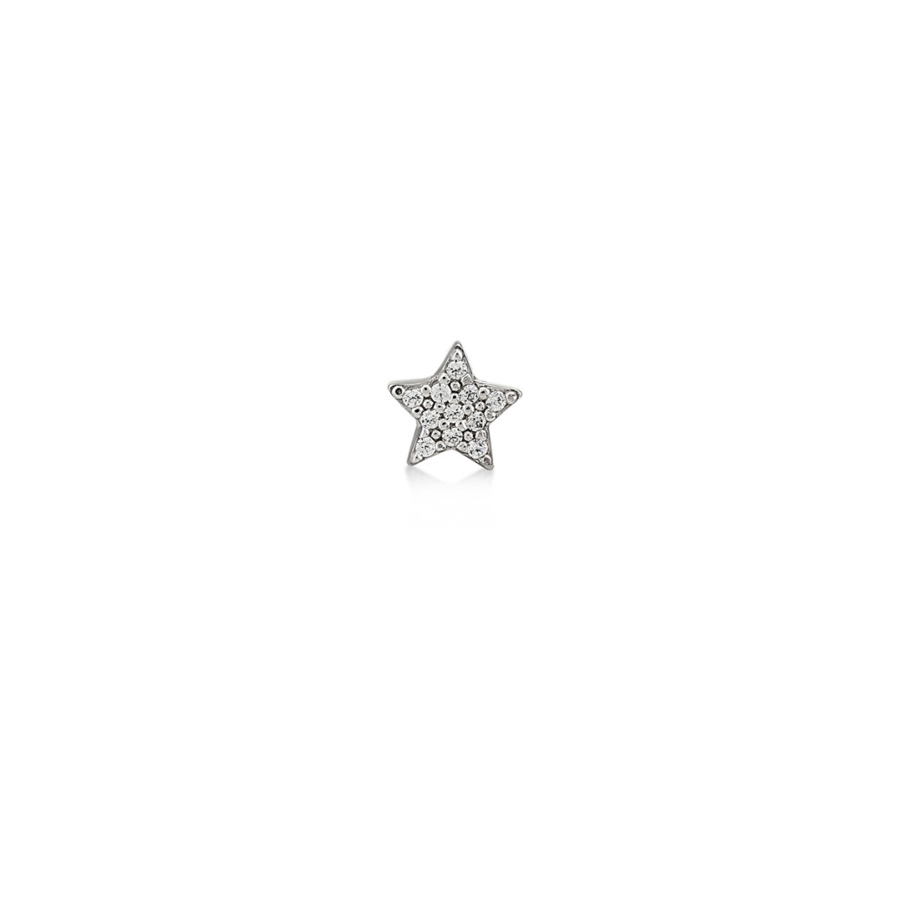 Starlet, Sterling Silver Earring (Sold INDIVIDUALLY).