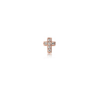 Cross, Sterling Silver Earring (Sold INDIVIDUALLY).