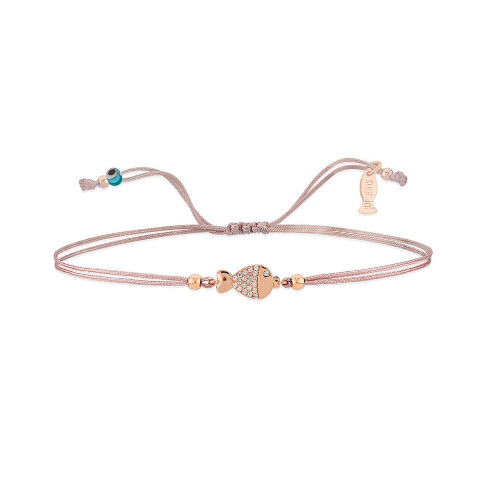 Big Fish, Sterling Silver Bracelet (String).