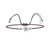 Seastar, Sterling Silver Bracelet (String).