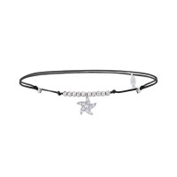 Seastar, Sterling Silver Anklet (String).