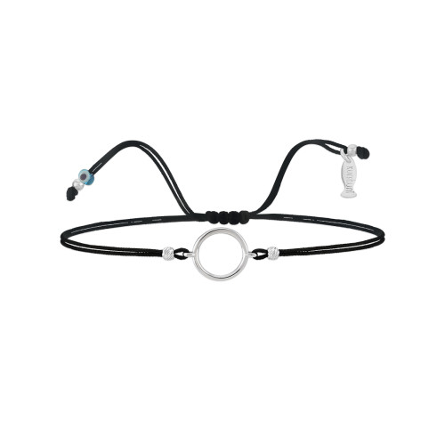 Loop, Sterling Silver Bracelet (String).