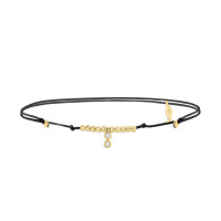 Zarif, Sterling Silver Anklet (String).