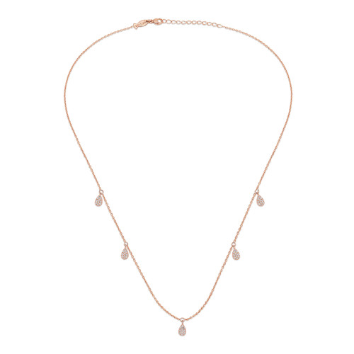 Dews, Sterling Silver Necklace.