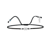 Solitaire, Sterling Silver Bracelet (String).