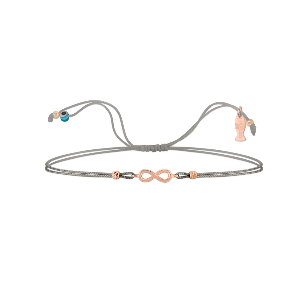 Infinity, Sterling Silver Bracelet (String).