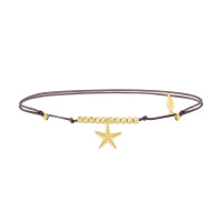 Seastar, Sterling Silver Anklet (String).