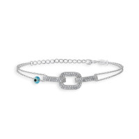 Link, Sterling Silver Bracelet.