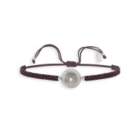 Sea Urchin, Sterling Silver Bracelet (String).