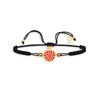 Melagrana Abundance, Sterling Silver Bracelet (String).