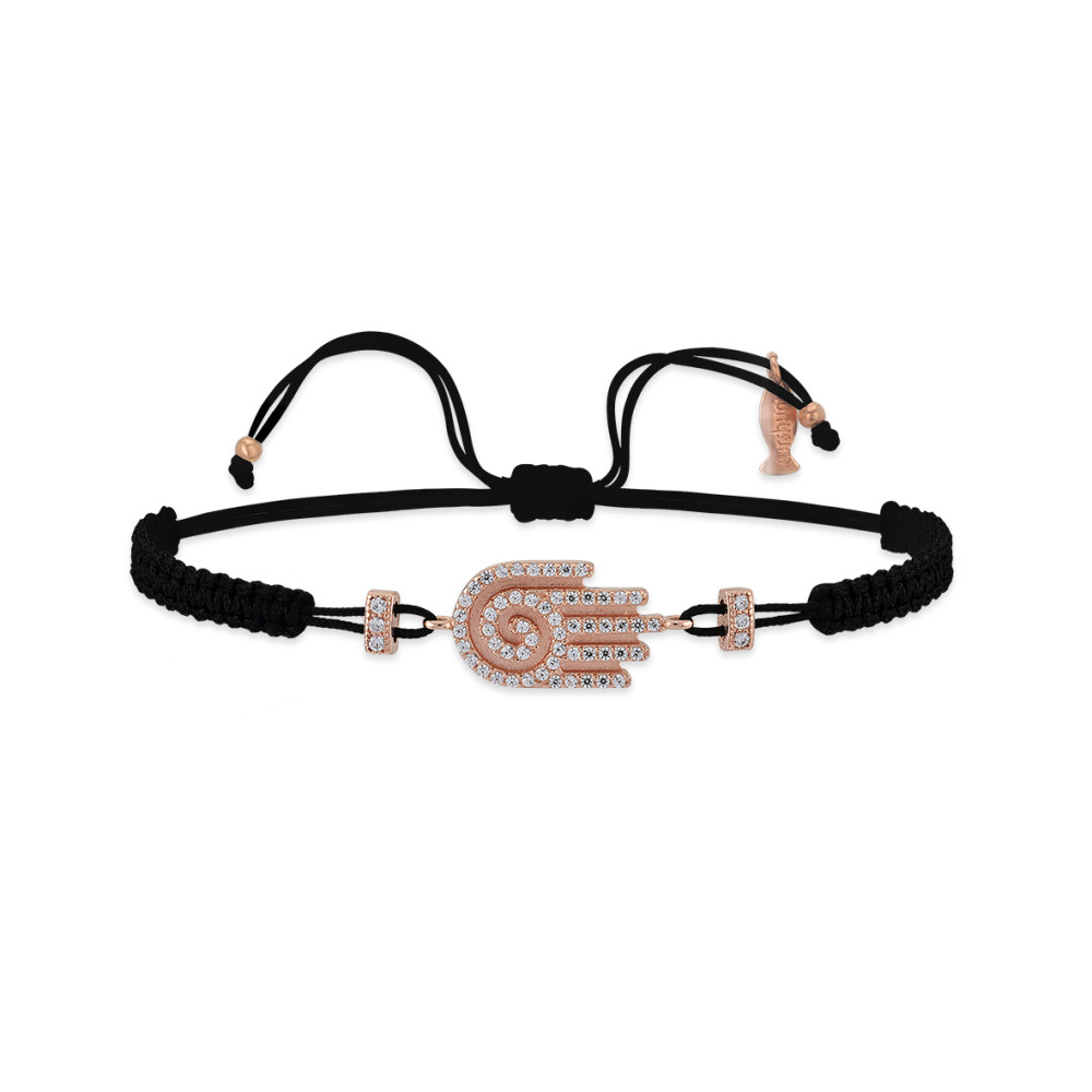 Healer's Hand, Sterling Silver Bracelet (String).