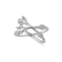 Besties Arrow, Sterling Silver Ring.
