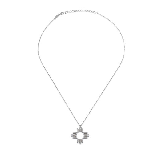 Zia Sun, Sterling Silver Necklace.