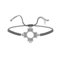 Zia Sun, Sterling Silver Bracelet (String).