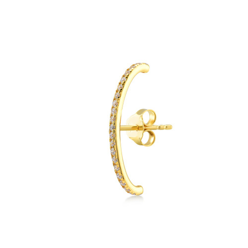 Full Light Suspender, Sterling Silver Earring (Sold INDIVIDUALLY).