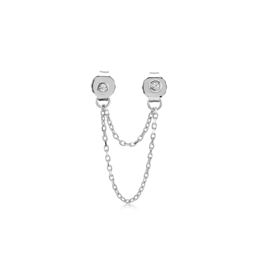 Glint, Sterling Silver Earring (Sold INDIVIDUALLY).