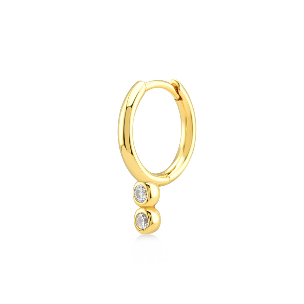 Vivid, Sterling Silver Earring (Sold INDIVIDUALLY).