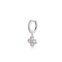 Midi Entourage Clover, Sterling Silver Earring (Sold INDIVIDUALLY).
