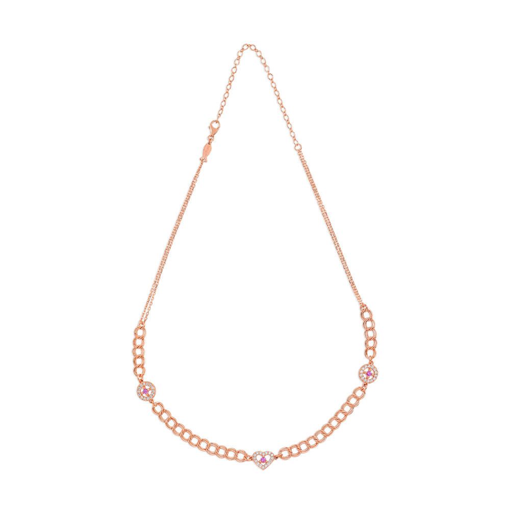 Mini Entourage, Sterling Silver Necklace.