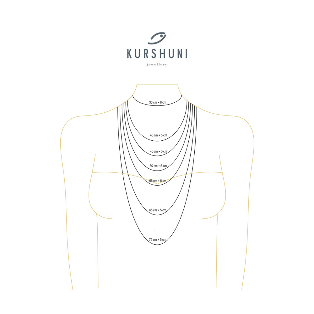 Abby, Sterling Silver Necklace.