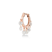 Shining Dots, Sterling Silver Earring (Sold INDIVIDUALLY).