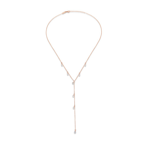 Shining Dots Y, Sterling Silver Necklace.