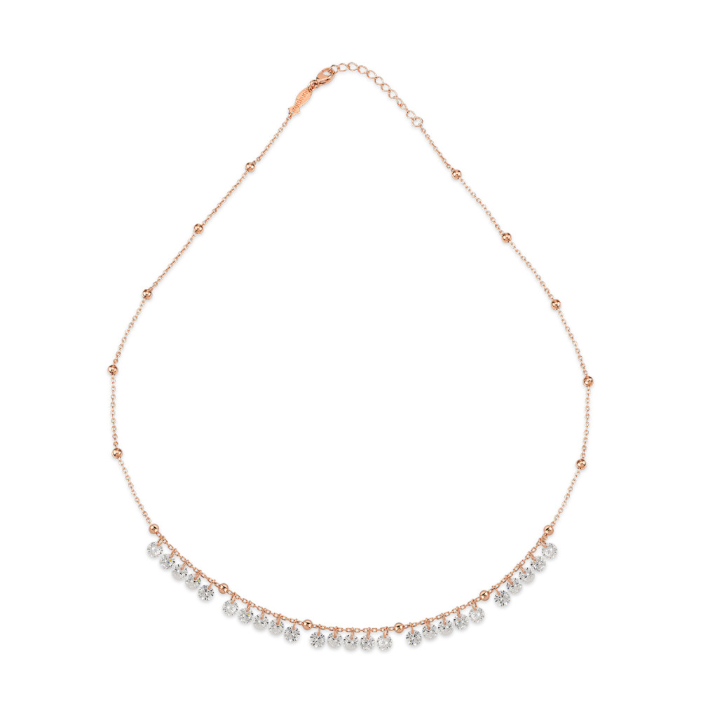 Shining Dots, Sterling Silver Necklace.