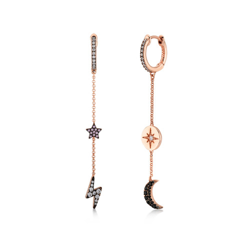 Gipsy Galaksy, Sterling Silver Earrings Set.