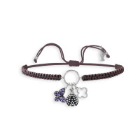 Gipsy Secret Garden, Sterling Silver Bracelet (String).