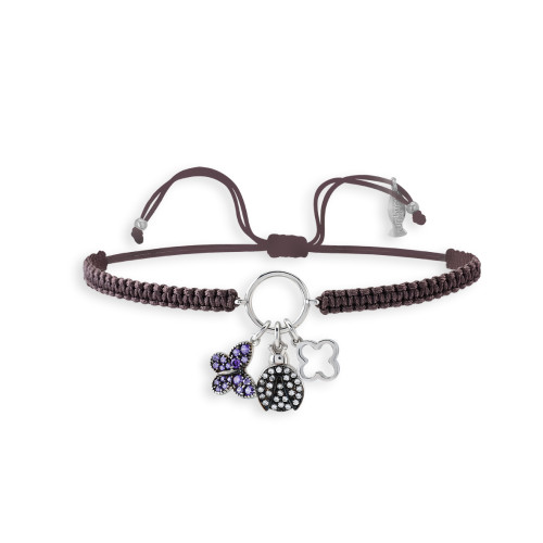 Gipsy Secret Garden, Sterling Silver Bracelet (String).