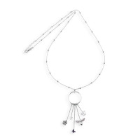 Gipsy Secret Garden, Sterling Silver Necklace.