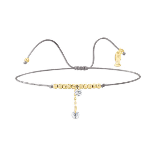 Shimmer, Sterling Silver Bracelet (String).