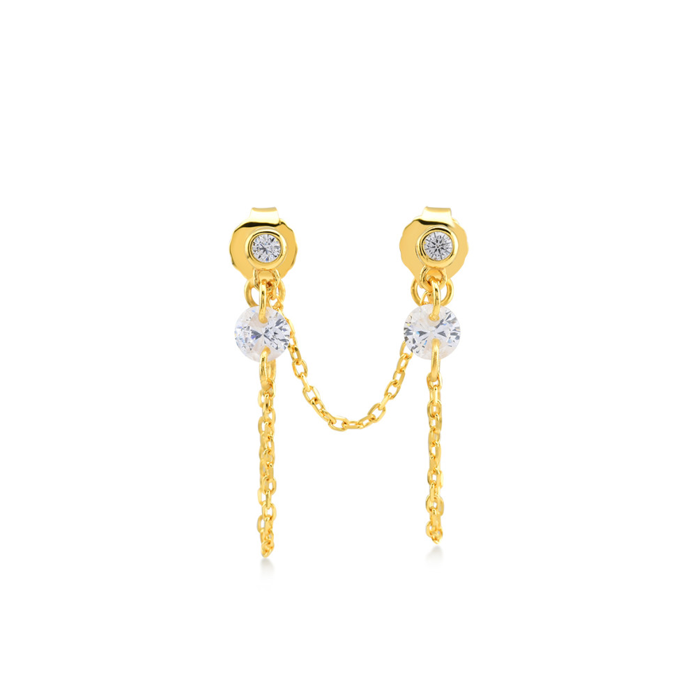 Felicity, Sterling Silver Earring (Sold INDIVIDUALLY).