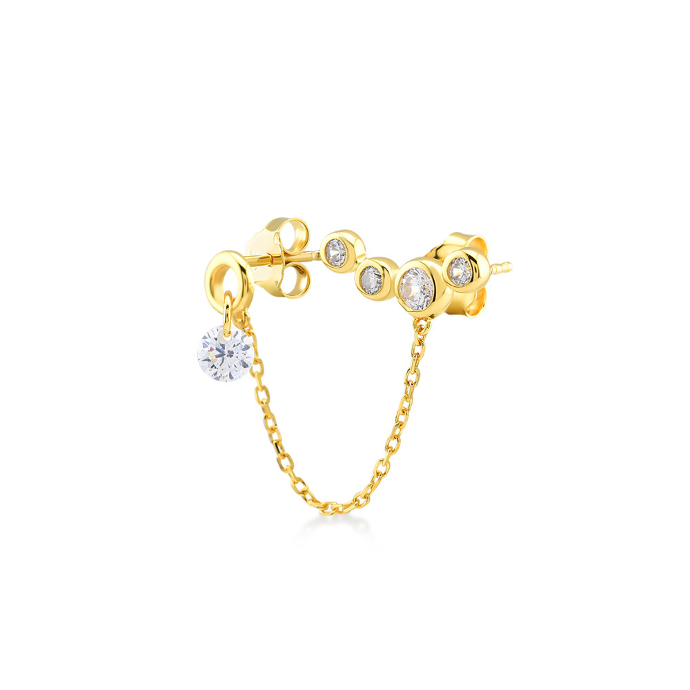 Bella, Sterling Silver Earring (Sold INDIVIDUALLY).