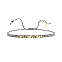 Dazzling, Sterling Silver Bracelet (String).