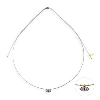 Nazar, Sterling Silver Necklace (String).