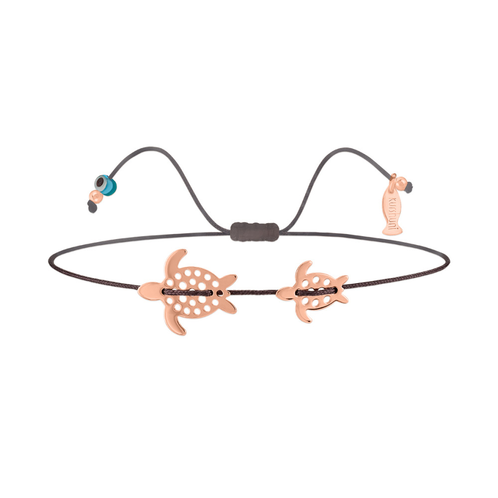 Mom&Baby Caretta, Sterling Silver Bracelet (String).