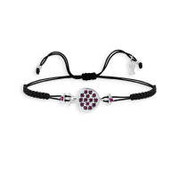 Melagrana Queen, Sterling Silver Bracelet (String).