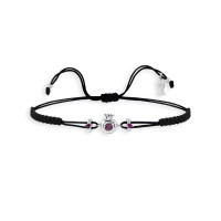 Melagrana Princess, Sterling Silver Bracelet (String).