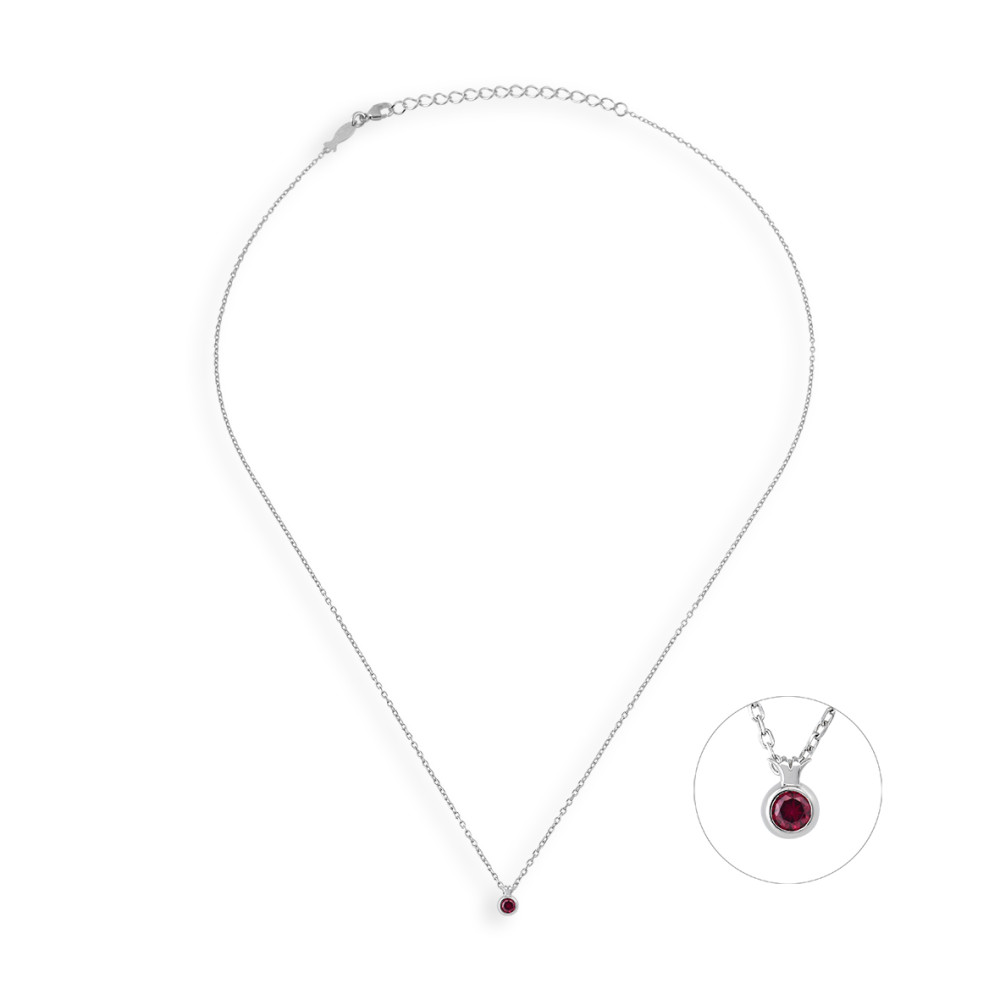 Melagrana Mini, Sterling Silver Necklace.